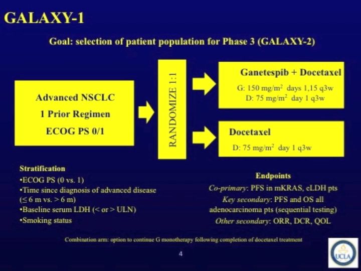 ASCO Lung Cancer Highlights, Part 12: Ganetespib with Second Line Chemotherapy for Advanced NSCLC (video)