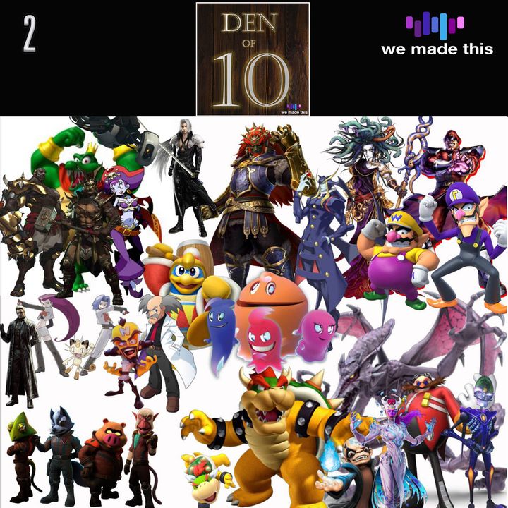 2. Top Ten Video Game Villains