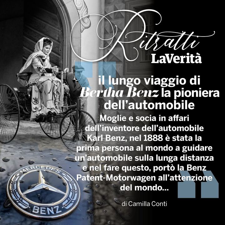 Il lungo viaggio di Bertha Benz, la pioniera dell'automobile