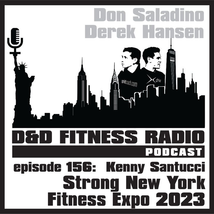 Episode 156 - Kenny Santucci:  Strong New York Fitness & Wellness Expo 2023