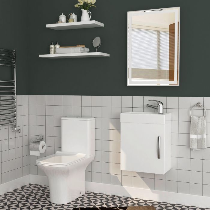 Bathroom vanity units for small spaces