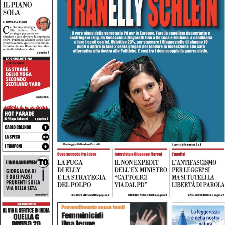 Rassegna stampa del 9 settembre 2023