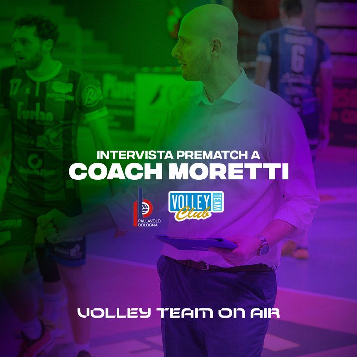 Coach Moretti prima di Geetit Bologna-Personal Time