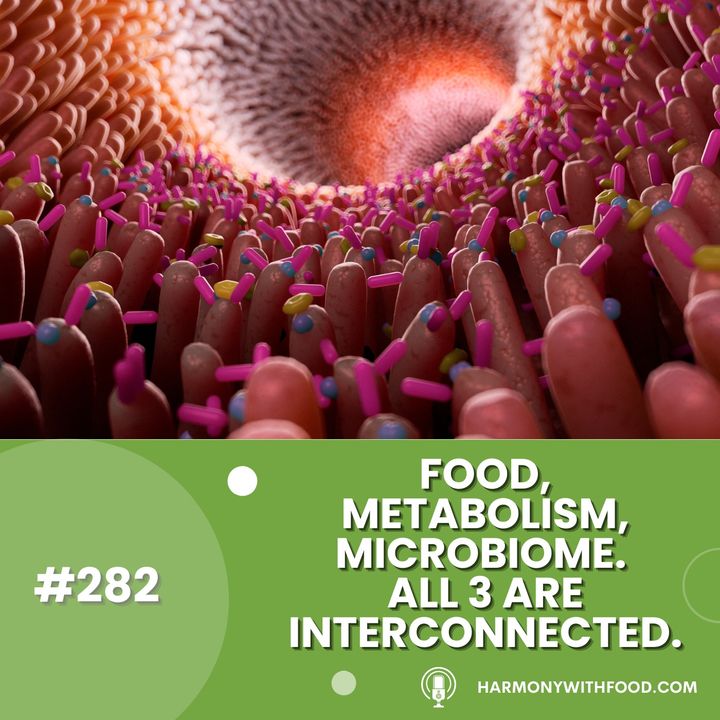 Food, Metabolism, Microbiome. All 3 Are Interconnected.