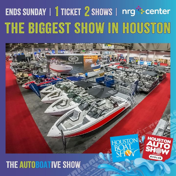 57-LIVE from the 2024 Houston AutoBOATive Show, LARGEST SHOW IN HOUSTON
