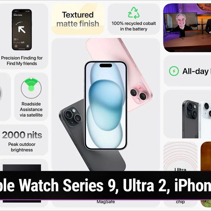 MBW 886: That'll Be 800 Bucks Chachi - Apple Watch Series 9, Ultra 2, iPhone 15 Pro