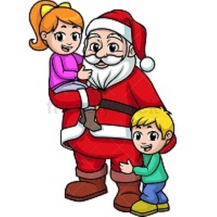 Cosa vedono i bambini di così bello in Babbo Natale?