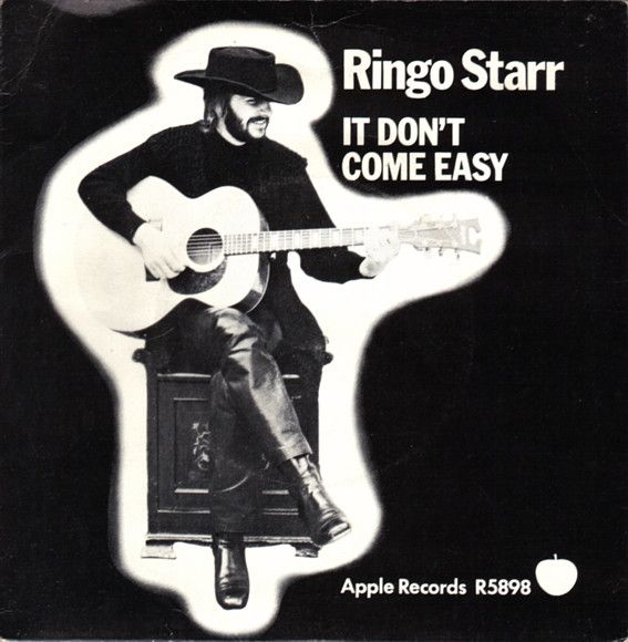 Ringo Starr. Andiamo al 1970 per raccontarvi di "It Don't Come Easy", uno dei primi singoli da solista dell'ex beatle, poi pubblicato nel 71