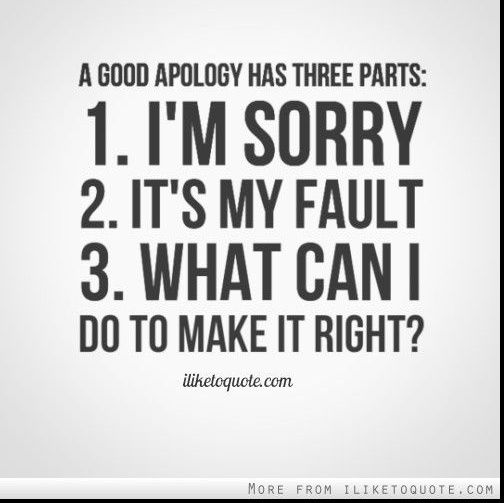 A Principle Apology