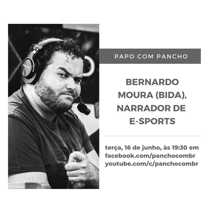 Bernardo "Bida" Moura, narrador de esportes eletrônicos