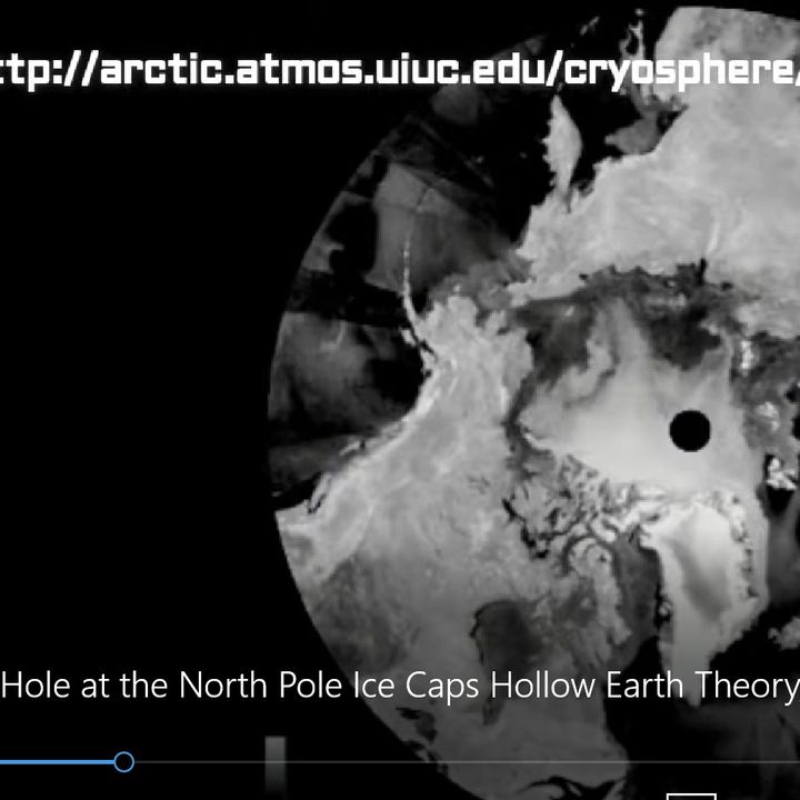 Black Hole at the North Pole