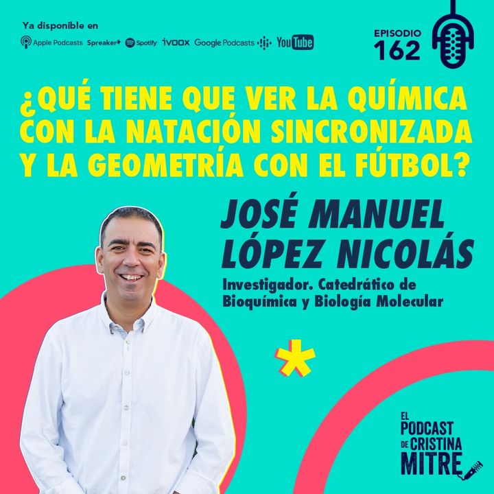 ¿Qué tiene que ver la química con la natación sincronizada y la geometría con el fútbol?, con Jose Manuel López Nicolás. Episodio 162
