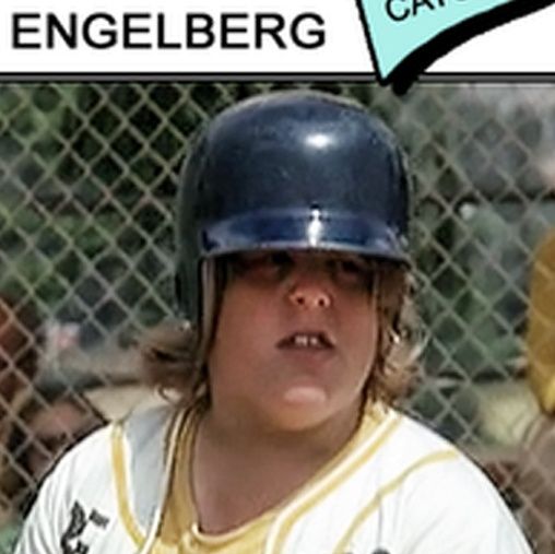 Engleberg, the catcher, from The Bad News Bears. His real name is Gary Cavagnaro. Interview with Torchy Smith