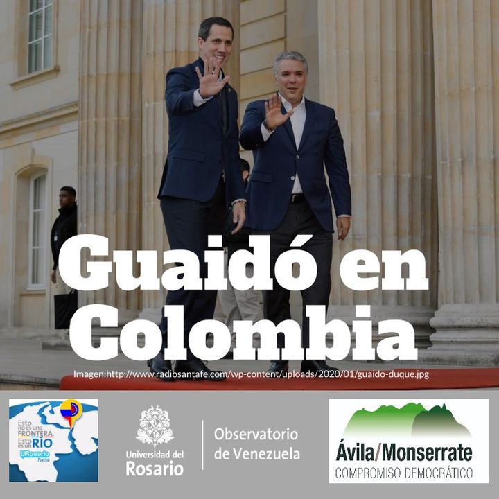 Guaidó en Colombia