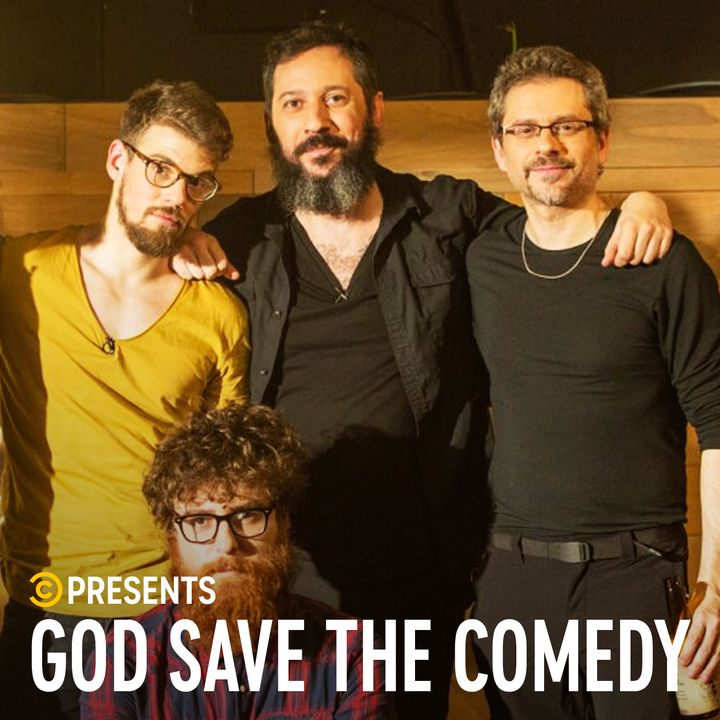 Pepón Fuentes, Dani Piqueras, Iggy Rubín y Denny Horror - God Save the Comedy