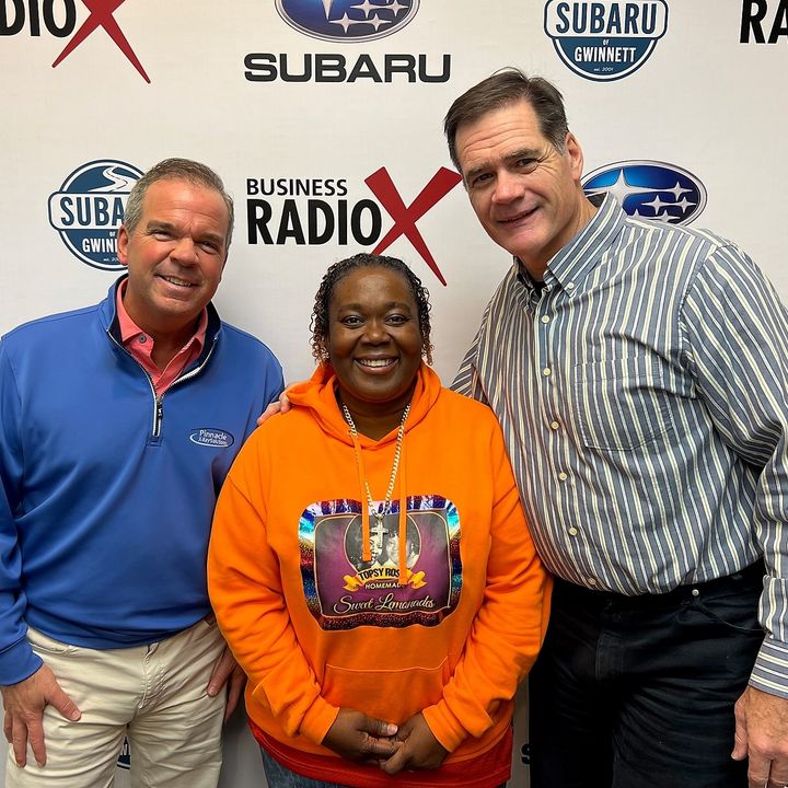 Rod Meyer with Pinnacle X-Ray Solutions and Tawana Clyburn with Topsy ...