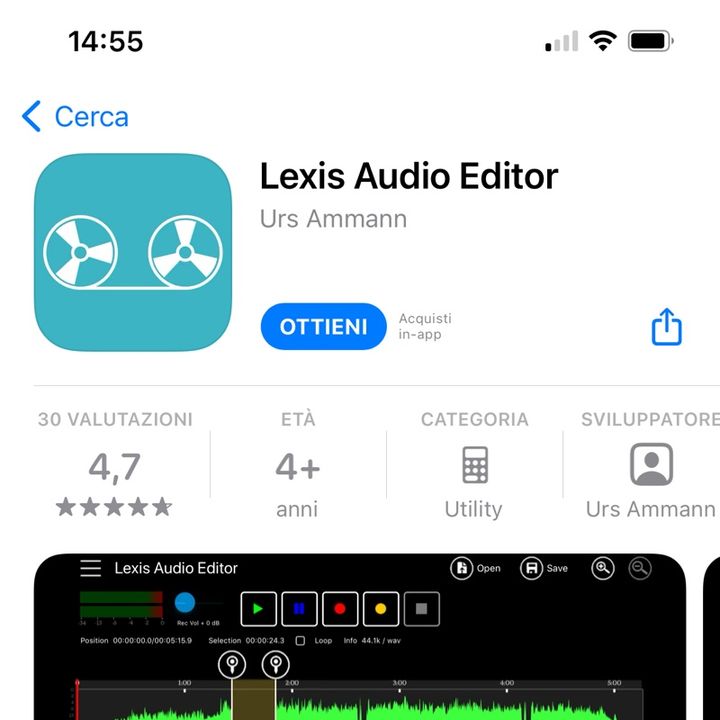Episodio 8 - WhatsTech Blog - Lexis Audio Editor app
