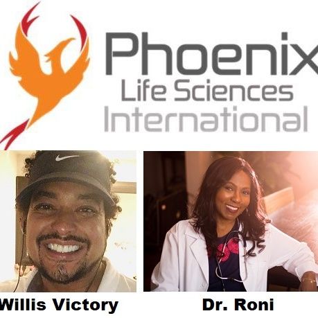 Willis Victory and Dr. Roni of Phoenix Life Sciences Intl discuss #cbdproducts on #ConversationsLIVE