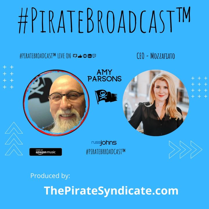 Catch Amy Parsons on the #PirateBroadcast™