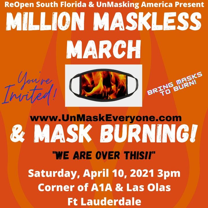 Episode 1282 - Million Maskless March in Fort Lauderdale Beach