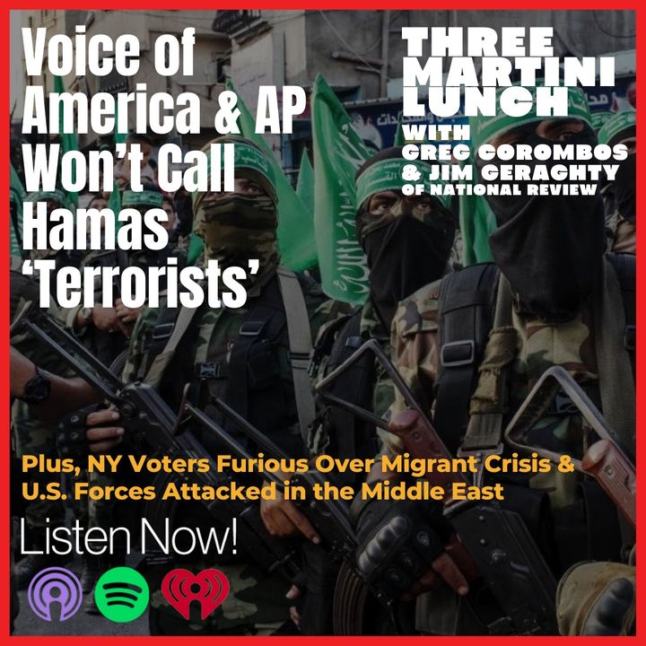 NY Voters & the Migrant Crisis, U.S. Military Attacked in Middle East, AP & VOA Won't Call Hamas Terrorists