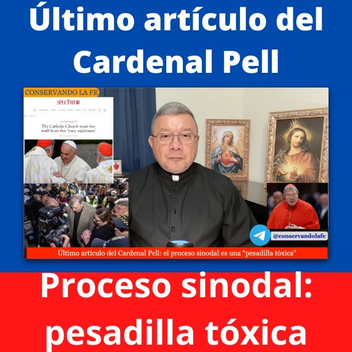 Último artículo del Cardenal Pell. La sinodalidad, una "pesadilla tóxica".