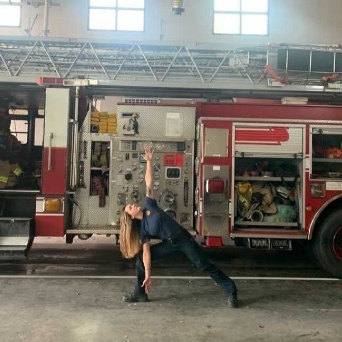 Firefighter brings Yoga to First Responders - The Whitney Ford Interview