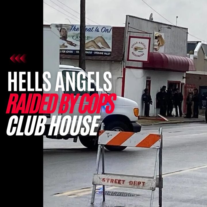 Hells Angels Clubhouse Raided on East Sprague