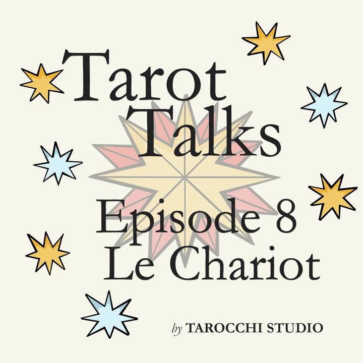 7.Le Chariot. Trust the way. Tarot of Marseille.