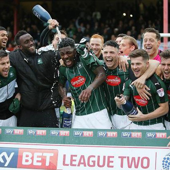 Plymouth Argyle finish the season in second place as they draw 1-1 with Grimsby Town