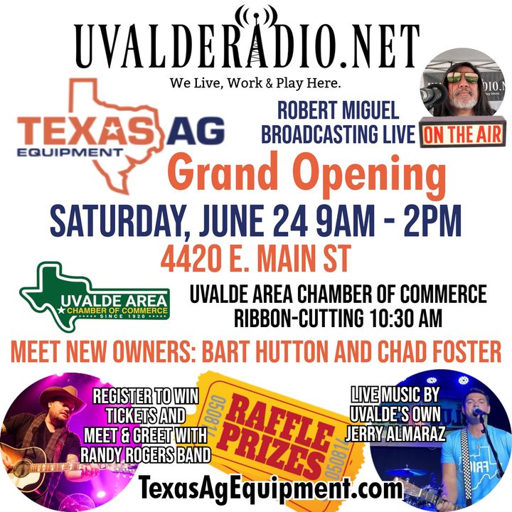 Texas Ag Equipment Grand Opening LIVE BROADCAST