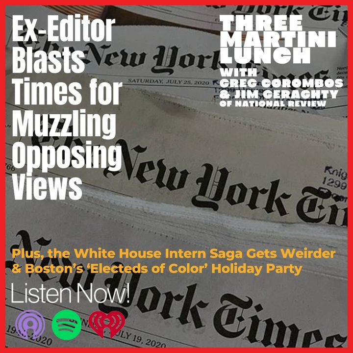 NYT's Latest Leftward Lurch, The Gullible White House Interns, Boston's 'Electeds of Color' Party