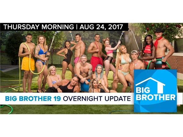 Big Brother 19 | Overnight Update Podcast | Aug 24, 2017