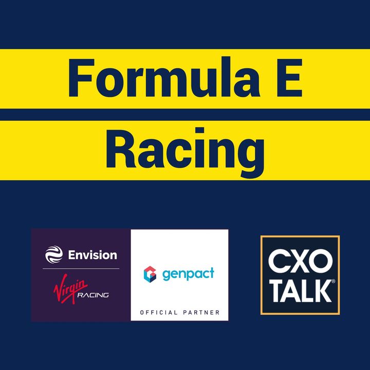 Formula E Racing: Data Analytics and AI (CxOTalk)