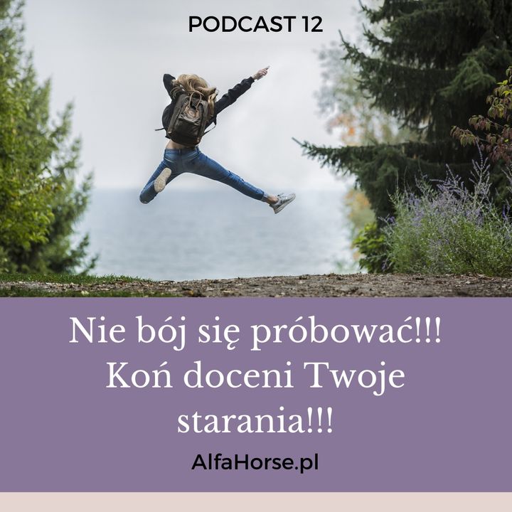 Podcast 12: Nie bój się próbować w pracy z koniem