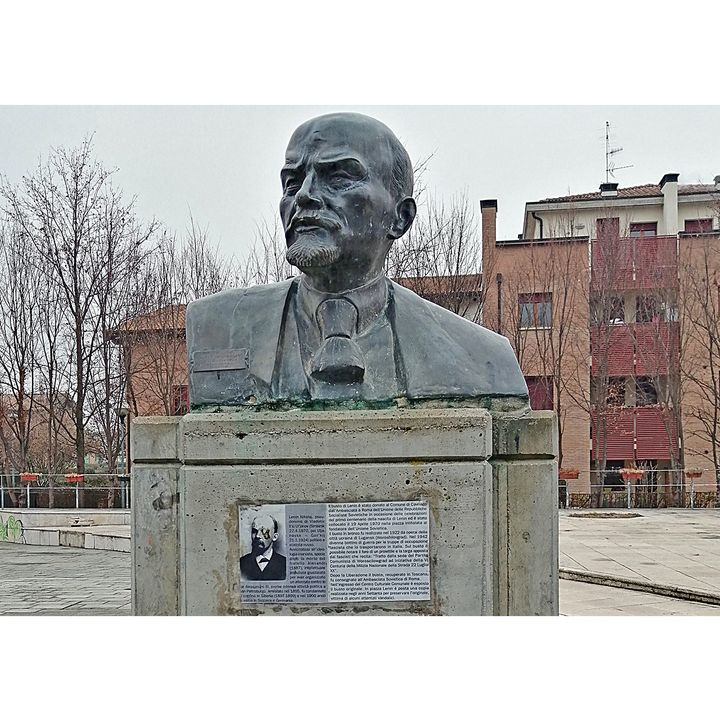 Il Busto di Lenin di Cavriago (Emilia Romagna)