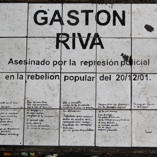 Camila Riva: A 18 años del asesinato de su papá Gastón en la represión del 20/12/2001