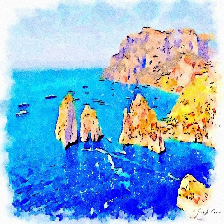 CAPRI l'Isola delle grotte e dei faraglioni (Campania)