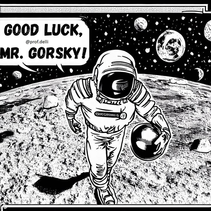 Good luck, mr Gorsky!