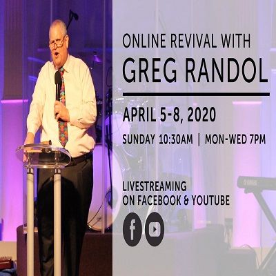 Wed Apr 8 Greg Randol