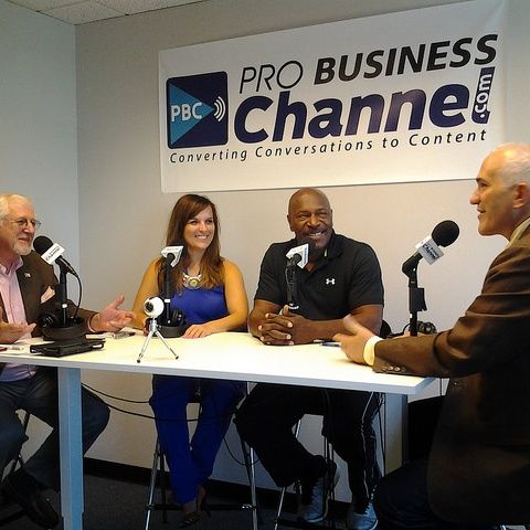 Lee Haney Eight time Mr. Olympia, Fitness Games and Katrina Julia with FIT Life Creation on the Buckhead Business Show