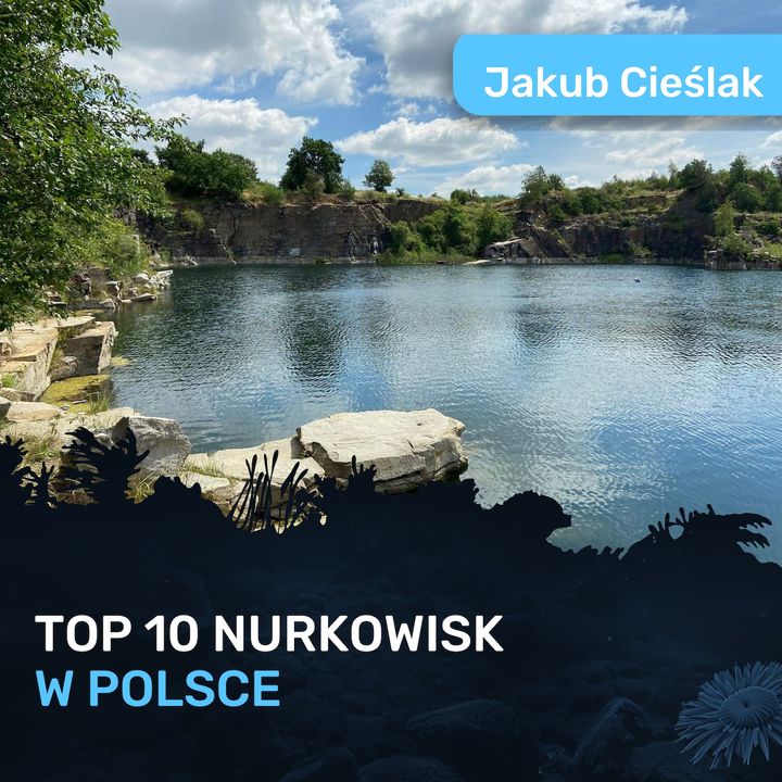 10 najlepszych miejsc do nurkowania w Polsce - Jakub Cieślak