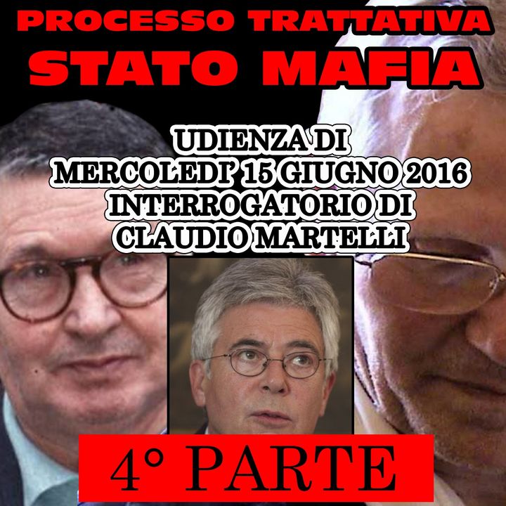 120) Claudio Martelli 4 parte interrogatorio processo trattativa stato mafia 15 giugno 2016