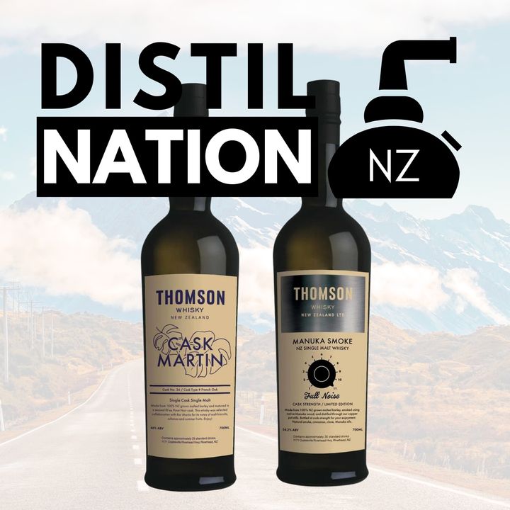 The World Stage: NZ Whisky Through Mat Thomson's Eyes. ft, Thomson Full Noise & Cask Martin