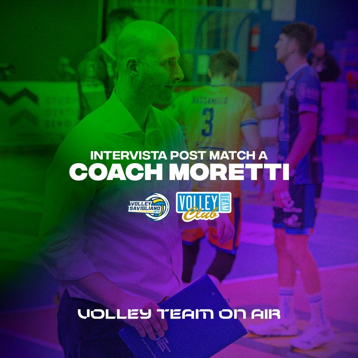Coach Moretti analizza la sconfitta con Savigliano
