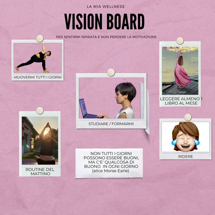 13 - Se ti mancano costanza e motivazione prova la Vision Board