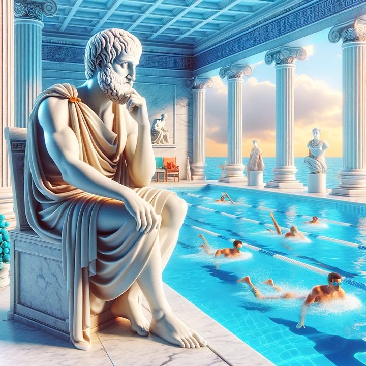 Aristotele in piscina: "noi siamo ciò che facciamo ripetutamente"
