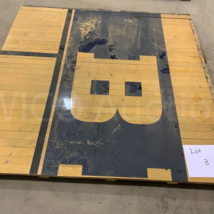 Pieces of Original Gym Floor at Bryan High School Up for Auction