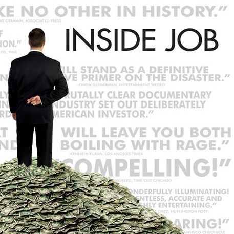#LACAFETERAinsideJob .- Analizamos el documental que destapa a los responsables de la crisis financiera