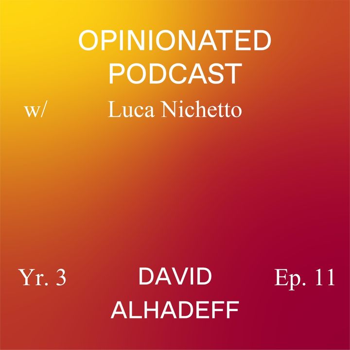 Luca Nichetto with David Alhadeff